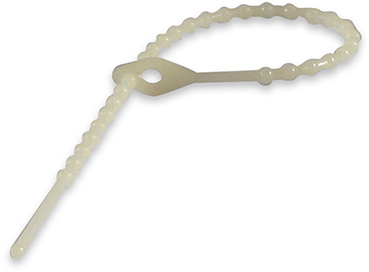 Knotenkabelbinder 100 / max. Ø 25 – PA 6.6 natur