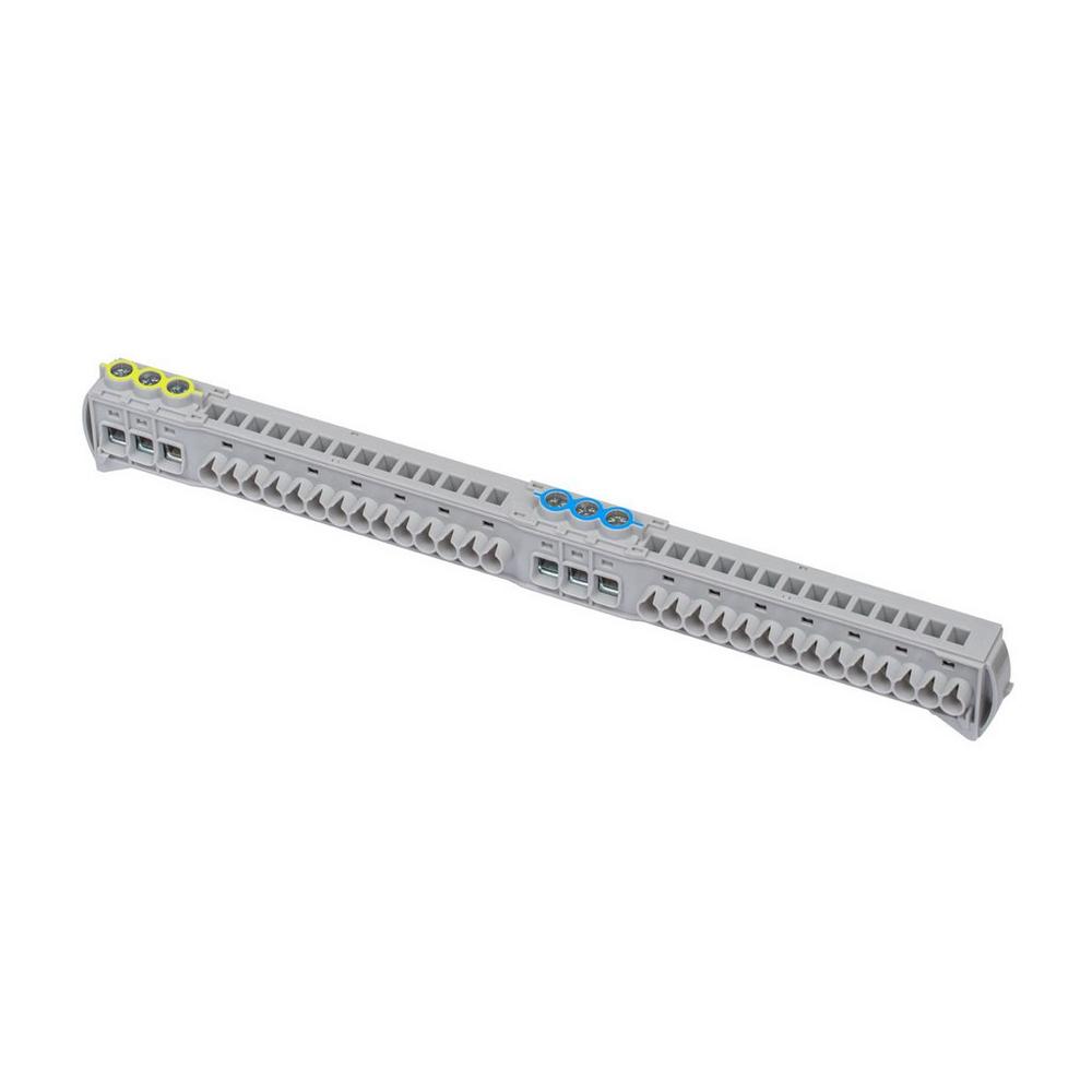ABN AZUPEN, AMIGO PE-N Steckklemme, UP/HW je 3 x 2,5 - 25 und 14 x 1,5 - 4 qmm