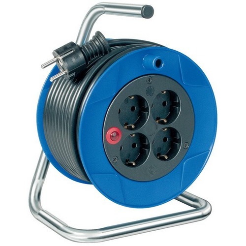 Brennenstuhl Kompakt Kabeltrommel schwarz 15m H05VV-F 3G1,5
