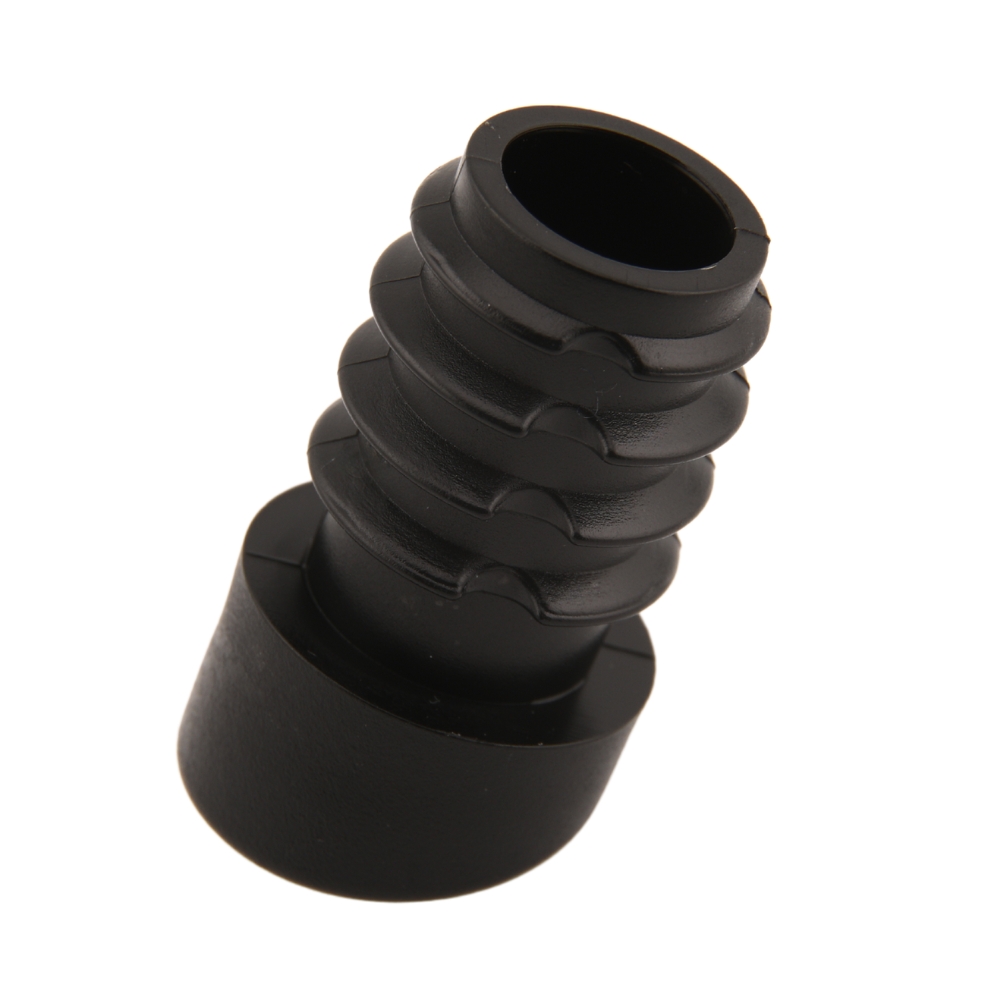 Lamellenstopfen schräg, rund 18x1,5-2 – PE schwarz, Winkel 12-18° (300003307)