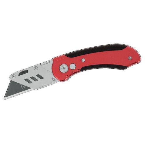 BizLine Ergonomischer, klappbarer Cutter mit Trapezklinge