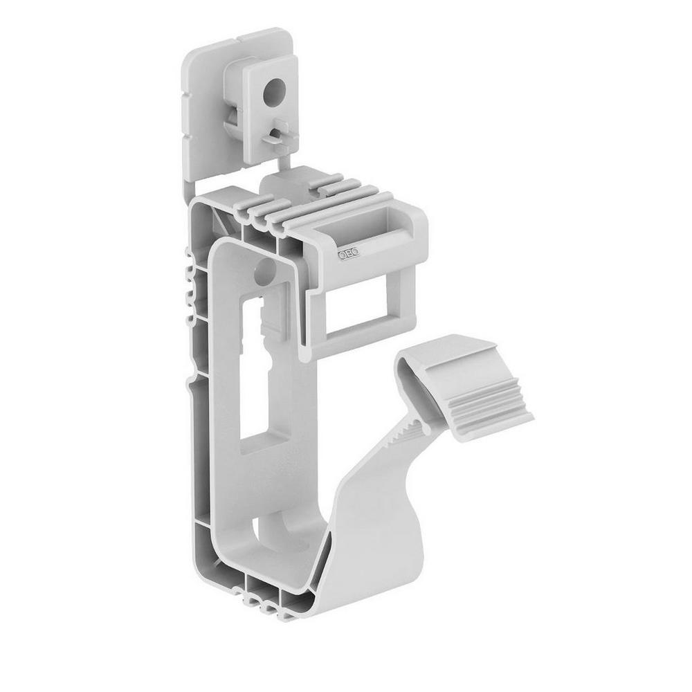 OBO Bettermann 2031 20 SP, Grip-Sammelhalterung 20x NYM3x1,5 Polypropylen lichtgrau RAL 7035
