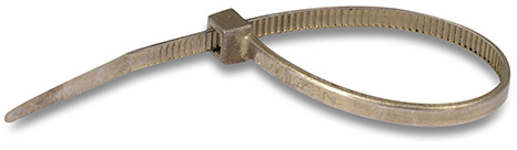 Kabelbinder 3,6x140 – PA 6.6 versilbert