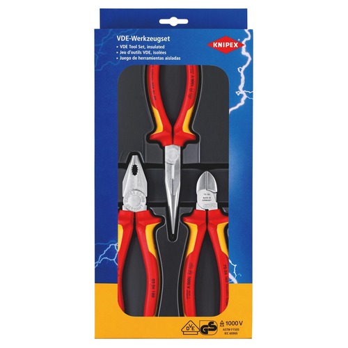 Knipex VDE Werkzeugsatz Satz 3-tlg.