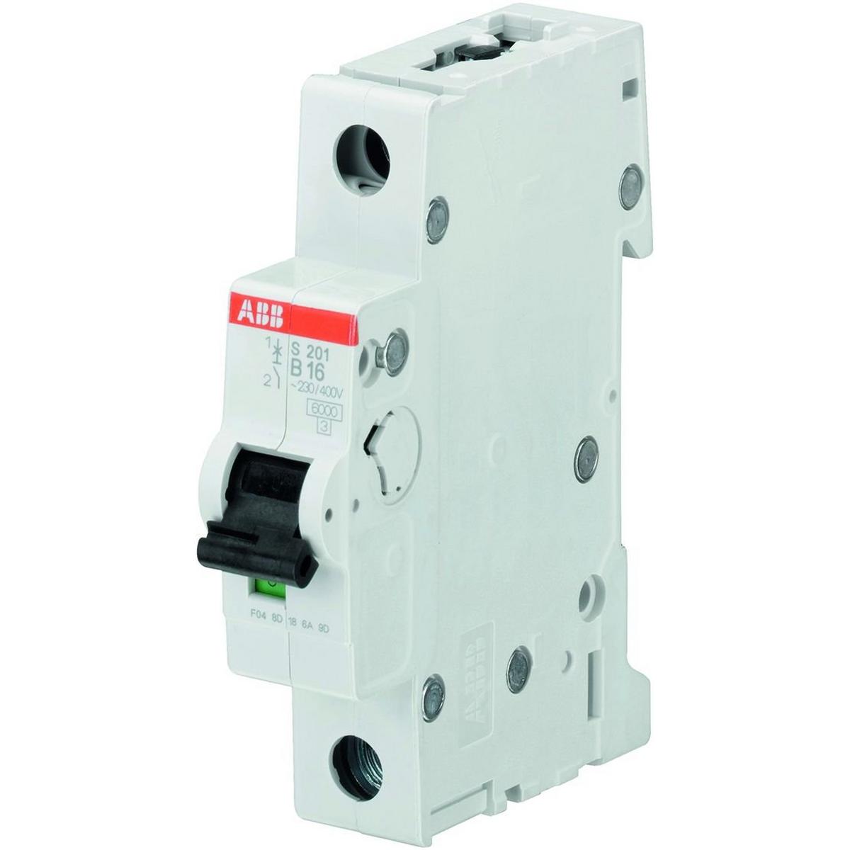 ABB S201-B20 Sicherungsautomat B-Charakteristik, 6 kA, 20 A, 1-polig