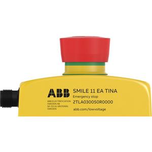 ABB Not-Halt-Taster 1 x 5-poliger Stiftstecker M12 mit dynamischem Funktionsprinzip (2TLA030050R0000)