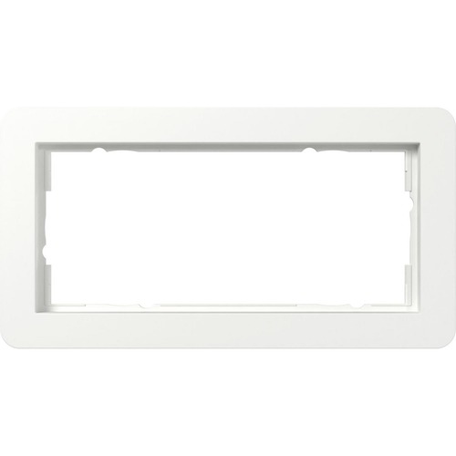 Gira Abdeckrahmen 2f o.M. Gira E1 Reinweiß m