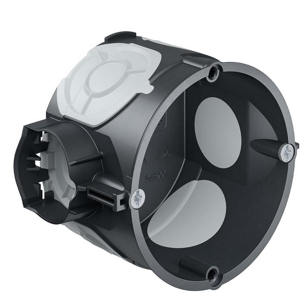 Kaiser 1056-21, Unterputz Gerätedose ECON® 10, luftdicht, mit Geräteschrauben, Tiefe 46 mm