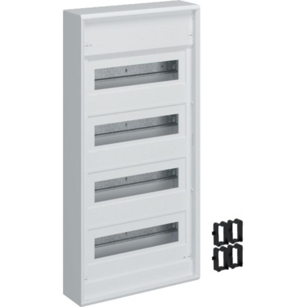Hager VA48CN, Kleinverteiler volta, Aufputz, 4x12 PLE, IP30, Schutzklasse II, ohne Tür