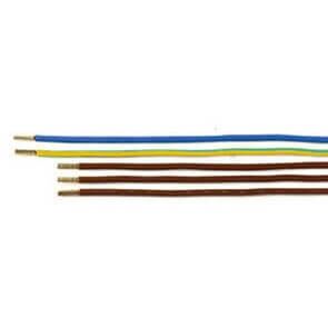 POLL­MANN Zählerabgangsleitung 5×10 mm² – beidseitig Adernendhülsen • Längen: 3×575 mm (braun), 1×1100 mm (blau), 1×1100 mm (grün/gelb) • 575/1100 mm Leitung – Ø 8,8 mm • Zähleranschlusskabel