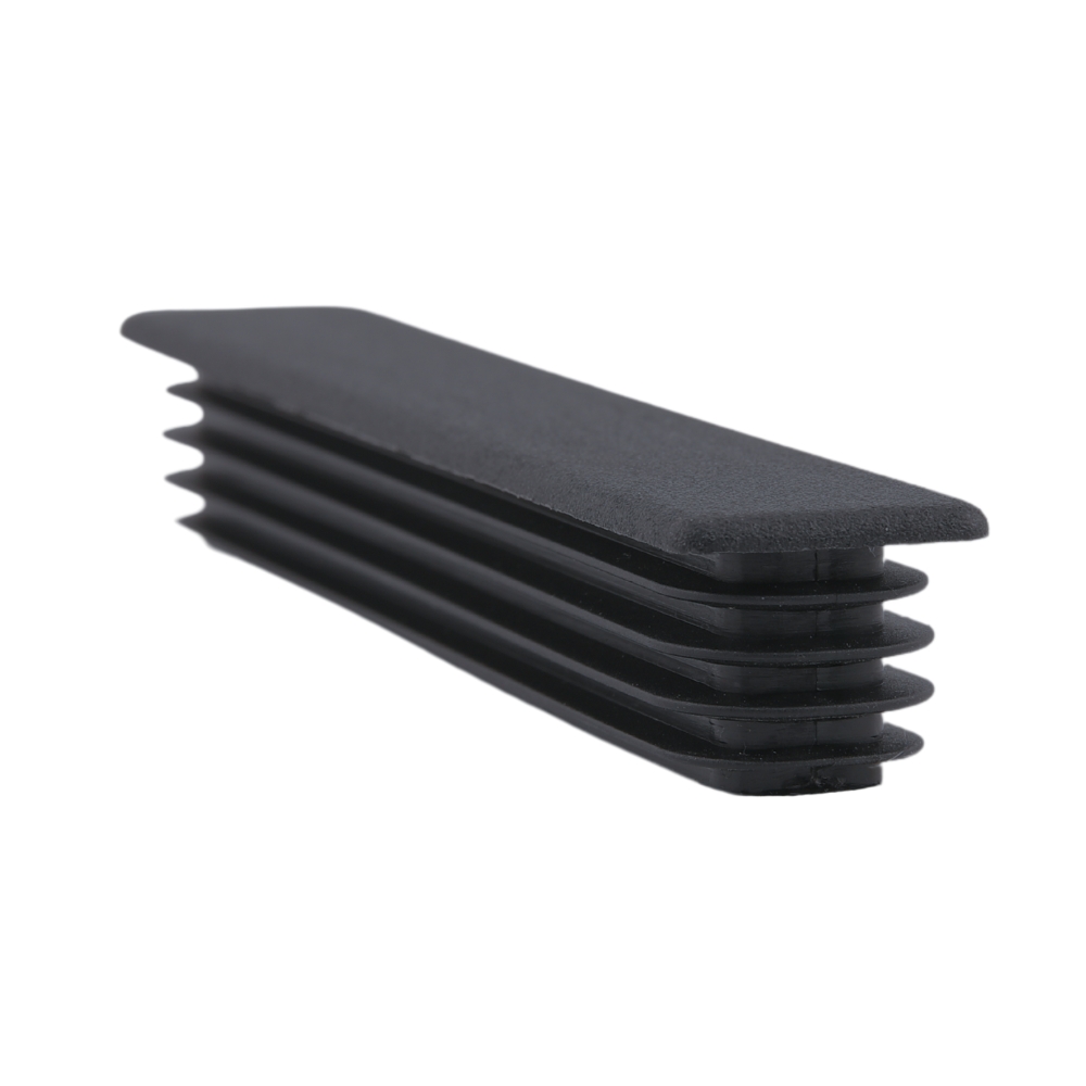 Lamellenstopfen rechteckig 100/20X1,5-2,5 – PE schwarz