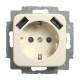 Busch-Jaeger 20 EUCB2USB-212, SCHUKO® USB-Steckdosen-Einsatz Safety+ mit USB A/A weiß - Busch-Duro 2000® SI