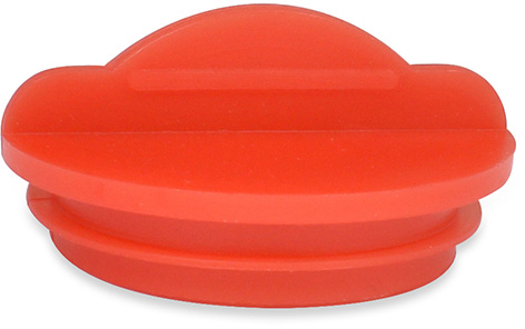 Schnappstopfen M10 – LDPE rot