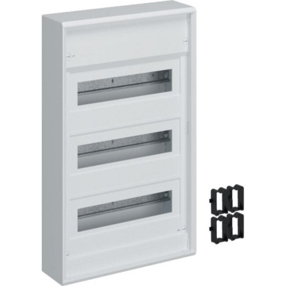 Hager VA36CN, Kleinverteiler volta, Aufputz, 3x12 PLE, IP30, Schutzklasse II, ohne Tür