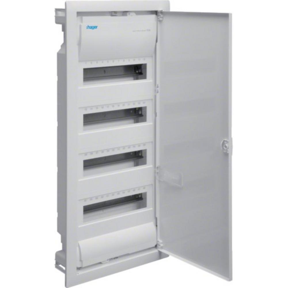 Hager VU48NC, Kleinverteiler volta, Unterputz, 4x12 PLE, IP30, Schutzklasse II, Stahlblechtür