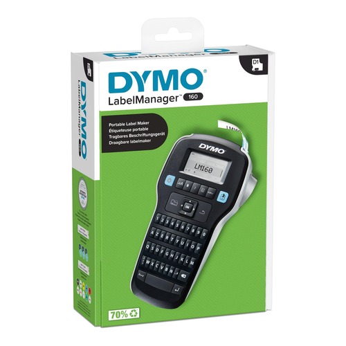 Dymo LabelManager 160 AZERTY 6, 9, 12 mm D1-Bänder