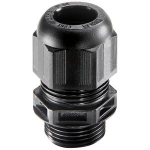 Wiska Kunststoffkabelverschraubung M12, schwarz (10066120)