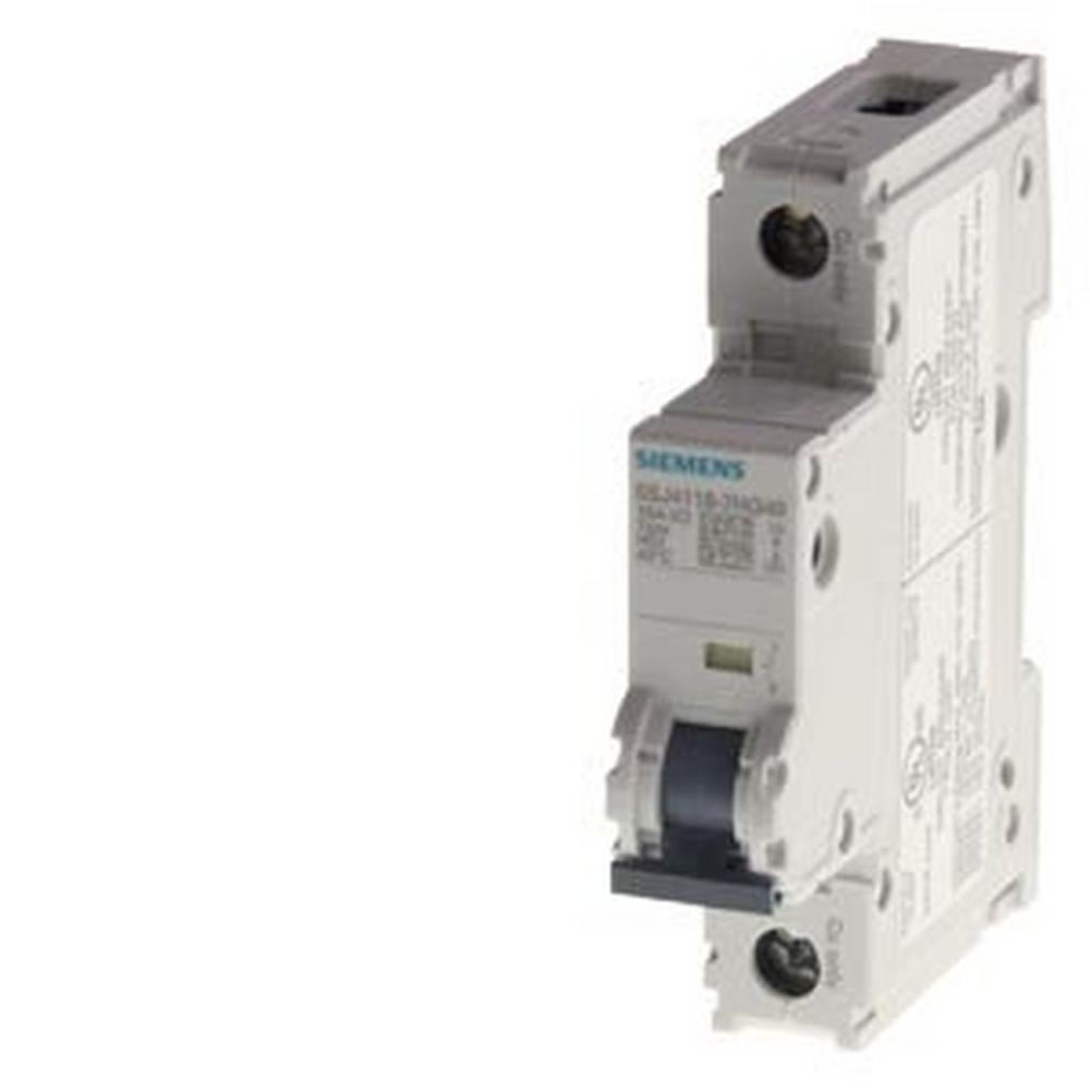 5SJ4116-6HG40, Leitungsschutzschalter 240V 14kA, 1-polig, B, 16A, T=70mm nach UL 489