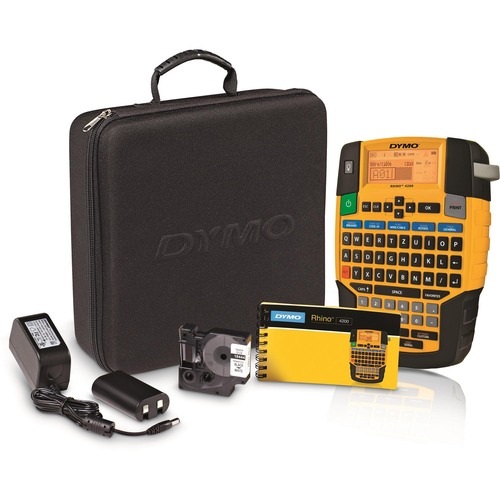 Dymo 1852998, RHINO 4200 im Koffer Rhino-Bänder:6, 9, 12, 19 mm