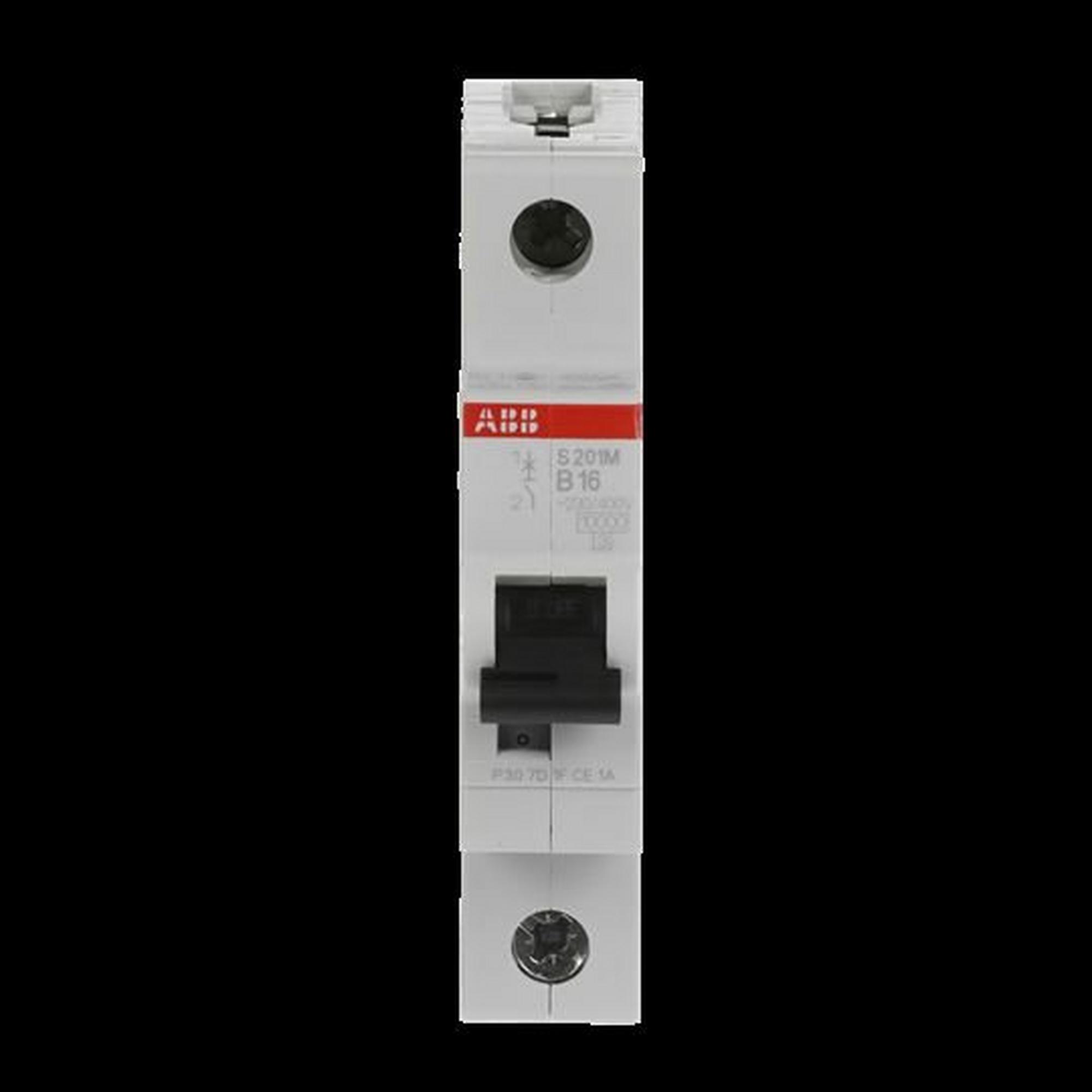 ABB S201M-B16, Sicherungsautomat B-Char., 10 kA, 16 A, 1P