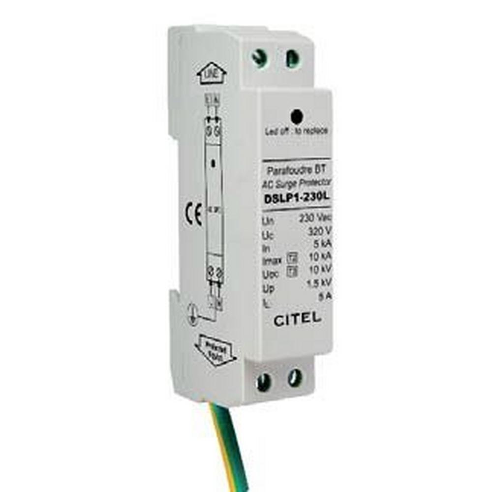 DSLP1-230L/Y, Überspannungsableiter 2-polig Typ 2+3 für 230 bis 277 V für LED, Schutzklasse 1