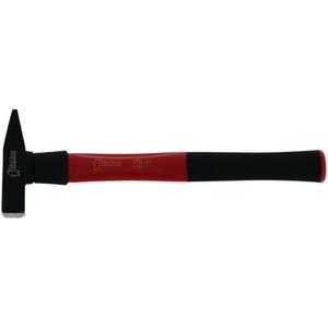 BizLine Schlosserhammer Premium 300 g, Länge 300 mm mit 3-Komponenten-Griff