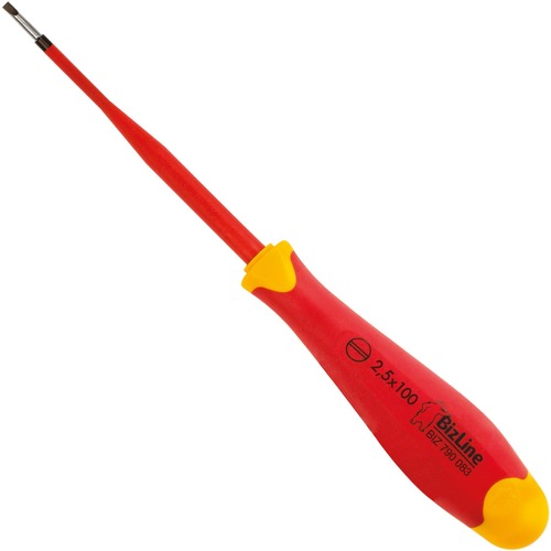 BizLine Schlitz-Schraubendreher i-SLIM 1000V isoliert 2.5 x 100 mm Premium
