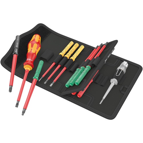 Wera Kraftform Kompakt VDE 16 Universal 1 VDE-Wechselklingen mit Handhalter