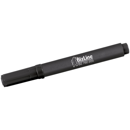 BizLine Schwarzer Marker permanent mit breiter Spitze Ø 1-4 mm