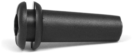 Muffentüllen 7,6/6,1/31,7 – PVC schwarz