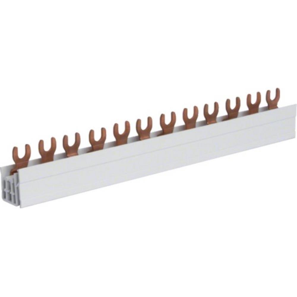 KDN363A, Phasenschiene/Kammschiene, 3 polig, mit Gabelanschluss, 10mm², 63A, 12 Module