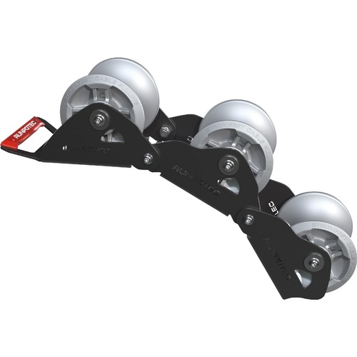 Runpotec Kabelumlenkrollen-Kette - 3-gliedrig, max. Kabeldurchmesser Ø 100 mm, Traglast 4500 kg universell einsetzbar für Schächte, Kabeltrassen, Säulen, Ecken