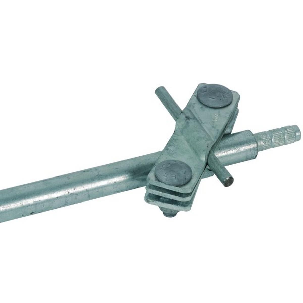 DEHN AS S TE 20 7.10 FL40 TE-Anschlussschelle St/tZn für Erder Ø 20 mm