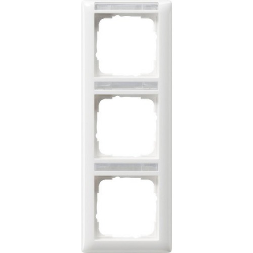 Gira Abdeckrahmen 3f senkr. BSF Gira Standard 55 Reinweiß