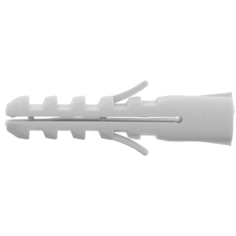 BizLine BIZ 720156, Dübel für Vollbaustoffe ALFA ohne Kragen 6 x 30 mm für Ø 3.5-4 mm grau (x 250), Preis per Schachtel