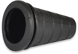 Multikabeltüllen 20,0/1,6/8-17 – Muffentülle PVC schwarz