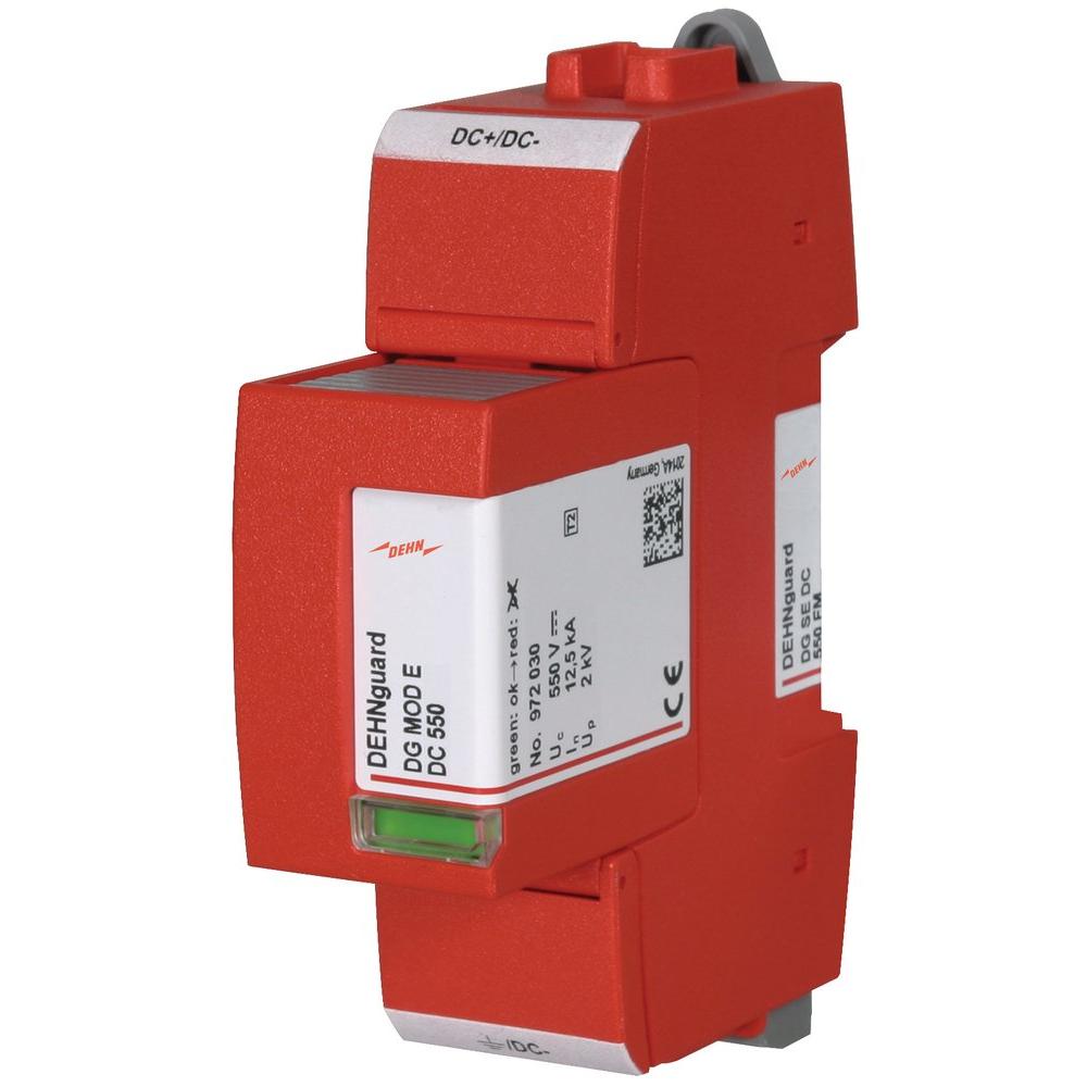 DG SE DC 550 FM, Ueberspannungsableiter Typ 2 DEHNguard SE DC 1-polig Uc 550V DC