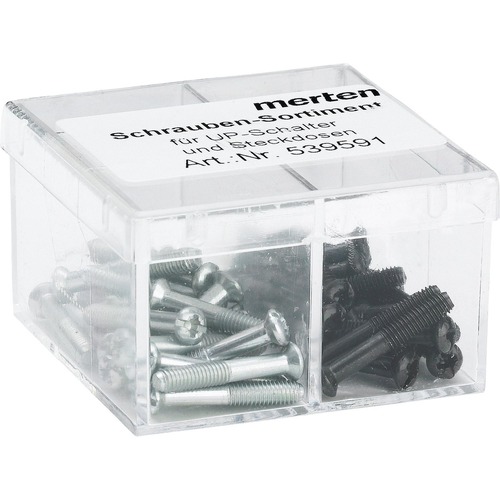 Merten Schraubensortiment in Kunststoffbox
