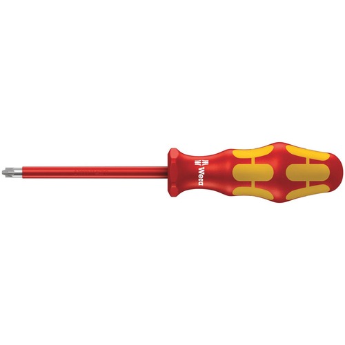 Wera VDE Schraubendreher mit PlusMinus-Profil 165i PZ/S PZ/S # 1 x 80 mm