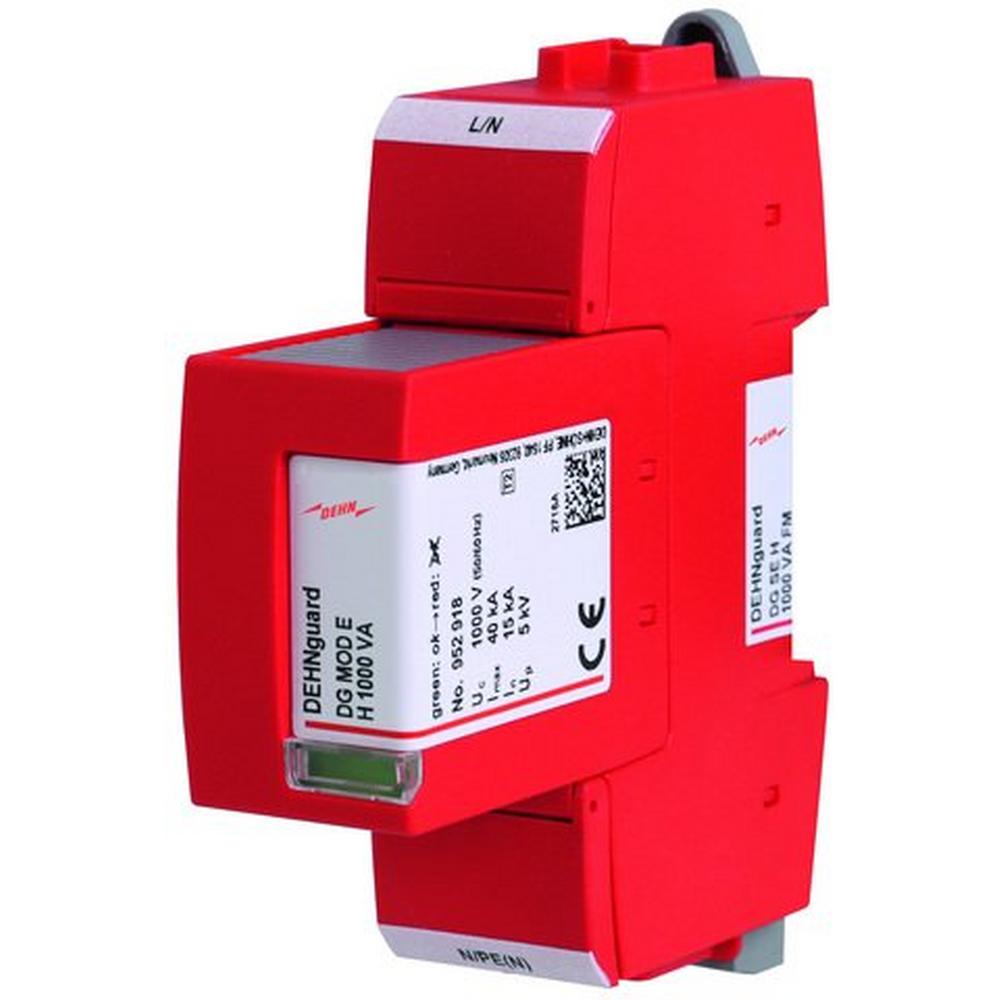 DG SE H 1000 VA FM, Überspannungsableiter Typ 2 DEHNguard SE 1-polig Uc 1000V AC, Varistor + GDT