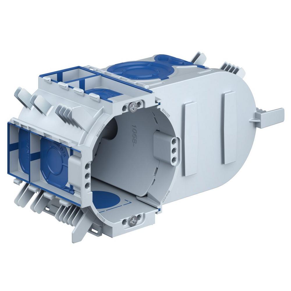 Kaiser 1068-26, Unterputz, Electronic-Dose UP1 ECON® Fix luftdicht, mit Klemmrippen mit Geräteschrauben
