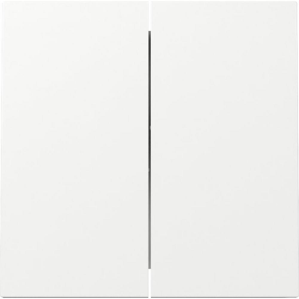 Gira 329570, Wippe 2f Flächenschalter Reinweiß