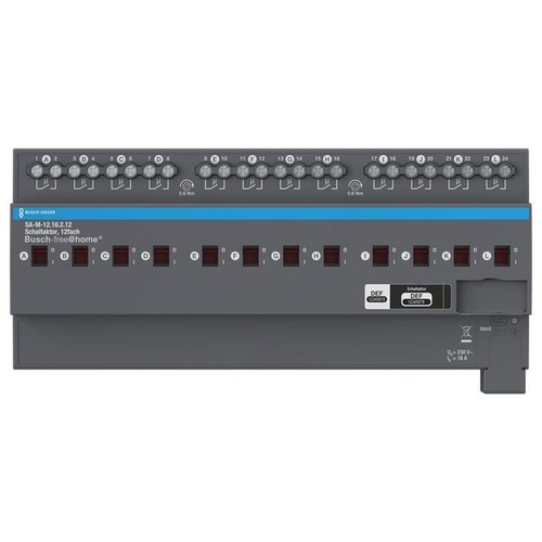 Busch-Jaeger Schaltaktor, 12fach 16 A, REG für Busch-free@home®