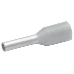 Klauke Isolierte Aderendhülsen nach DIN, , 0,75  mm², Grau, Länge 10mm, Cu, verzinnt (47010)