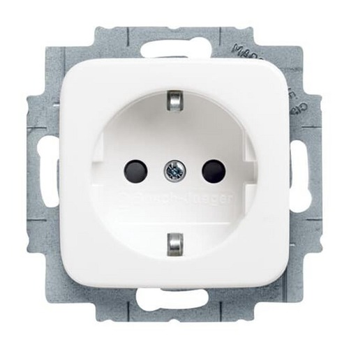 Busch-Jaeger SCHUKO® Steckdosen-Einsatz Safety+ alpinweiß - Reflex SI