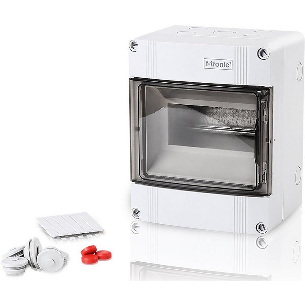 Newlec HAPV07, AP-Feuchtraum Kleinverteiler IP 65, 1-reihig, 6+1 Module