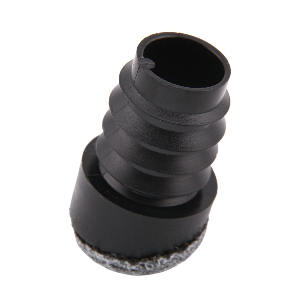 Lamellenstopfen schräg, rund 16x2-2,5 – PE schwarz, Winkel 9°, VPE 1000
