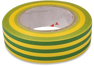 Elektroisolierband 15mm x 10m (grüngelb)