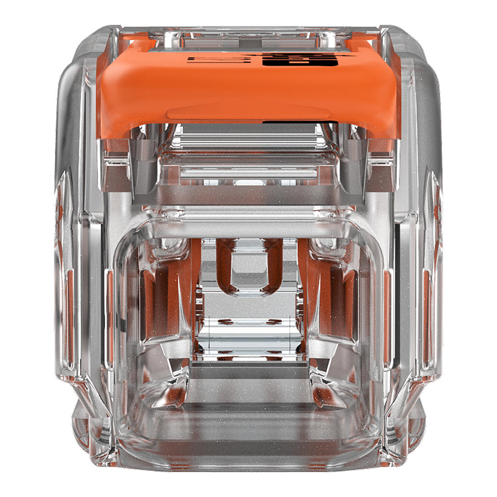 WAGO 221-2411 Durchgangsverbinder mit Hebeln, 2-Leiter, max. 4 mm²