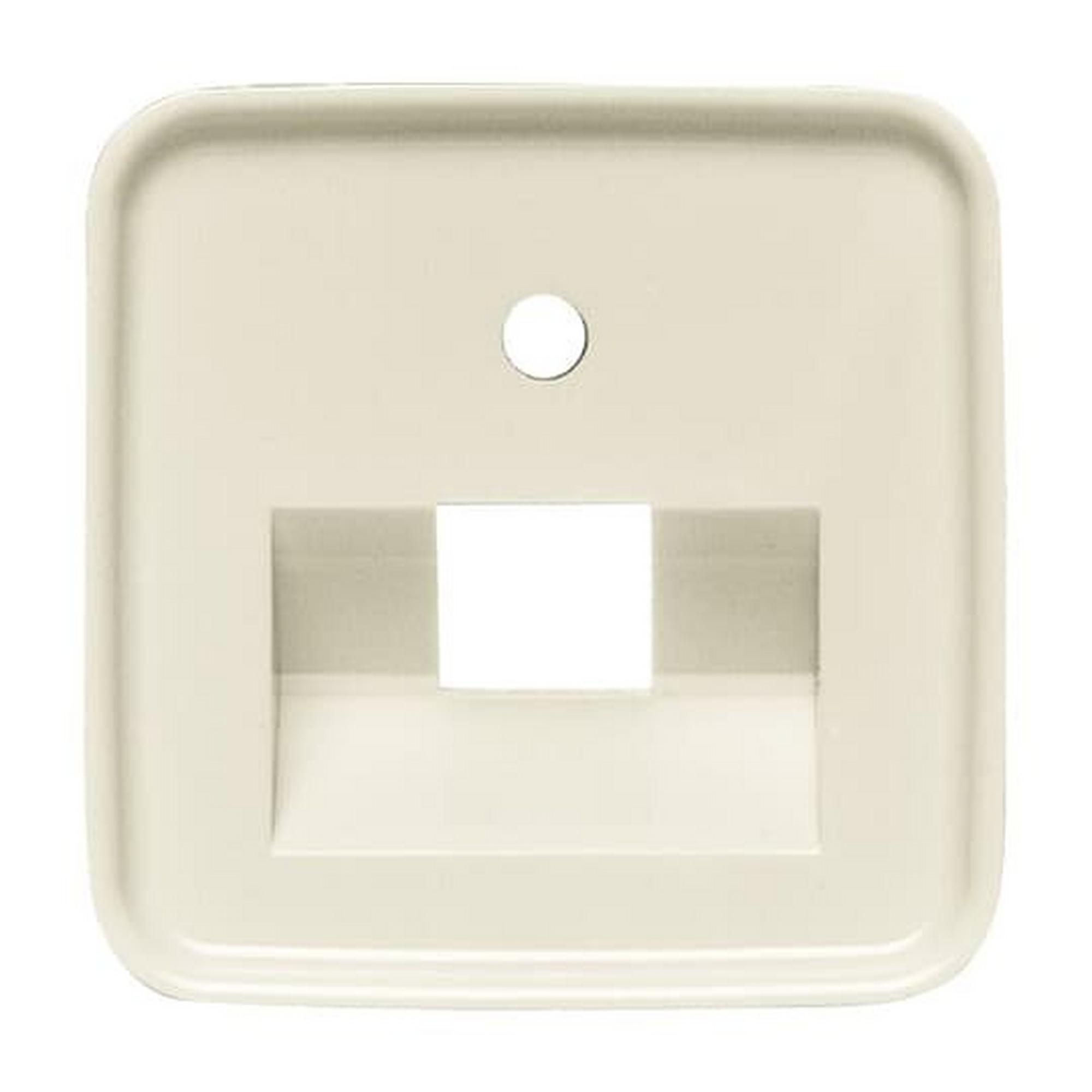Busch-Jaeger 1803-212, Zentralscheibe UAE/IAE (ISDN) 1-fach weiß - Busch-Duro 2000® SI